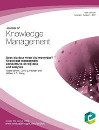 Enlarge image Cover: Does Big Data Mean Big Knowledge? - Emerald Group Publishing Limited