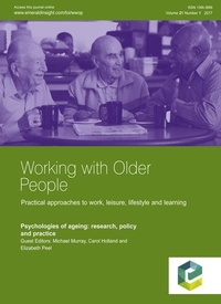 Enlarge image Cover: Psychologies of Ageing - Emerald Group Publishing Limited