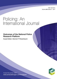 Abbildung von: Outcomes of the National Police Research Platform - Emerald Group Publishing Limited