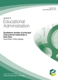 Cover: Qualitative Studies of Principal Instructional Leadership in East Asia - Emerald Group Publishing Limited