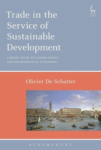 Enlarge image Cover: Trade in the Service of Sustainable Development - Hart Publishing