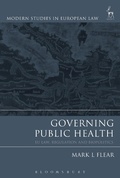 Cover: Governing Public Health - Hart Publishing
