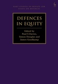 Cover: Defences in Equity - Hart Publishing