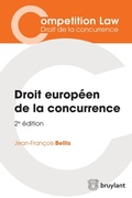 Cover: Droit europ&eacute;en de la concurrence - Bruylant