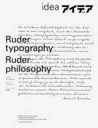 Abbildung von: Ruder Typography-Ruder Philosophy - Lars Müller Publishers