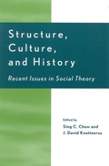 Cover: Structure, Culture, and History - Rowman & Littlefield Publishers
