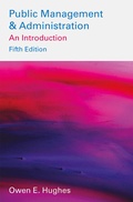 Cover: Public Management and Administration - Red Globe Press