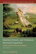 Cover: Manifest Destiny and American Territorial Expansion - Bedford Books