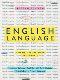 Enlarge image Cover: English Language - Bloomsbury Academic