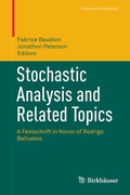 Cover: Stochastic Analysis and Related Topics - Birkh&auml;user