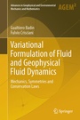 Cover: Variational Formulation of Fluid and Geophysical Fluid Dynamics - Springer