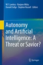 Cover: Autonomy and Artificial Intelligence: A Threat or Savior? - Springer