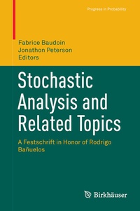 Enlarge image Cover: Stochastic Analysis and Related Topics - Birkhäuser