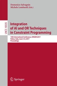 Enlarge image Cover: Integration of AI and OR Techniques in Constraint Programming - Springer