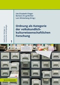 Cover: Ordnung als Kategorie der volkskundlich-kulturwissenschaftlichen Forschung - Waxmann