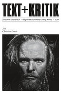 Cover: Christian Kracht - edition text + kritik
