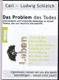 Cover: Das Problem des Todes - LORENZ.PUBLISHING.