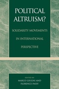 Cover: Political Altruism? - Rowman & Littlefield Publishers