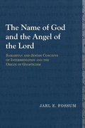 Cover: The Name of God and the Angel of the Lord - Baylor University Press