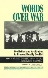 Enlarge image Cover: Words Over War - Rowman & Littlefield Publishers