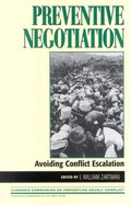 Cover: Preventive Negotiation - Rowman & Littlefield