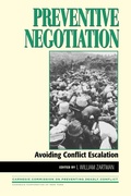 Cover: Preventive Negotiation - Rowman & Littlefield Publishers