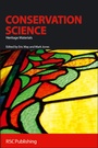 Cover: Conservation Science - Royal Society of Chemistry
