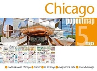 Abbildung von: Chicago PopOut Map - PopOut Maps