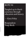 Cover: Tangled up in black - Blurb