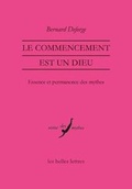 Cover: Le Commencement Est Un Dieu - Les Belles Lettres