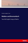 Cover: Maldon and Brunnanburh - Hansebooks
