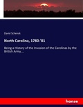 Cover: North Carolina, 1780-'81 - Hansebooks