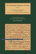 Cover: The Alexandrian Epitomes of Galen - Brigham Young University Press