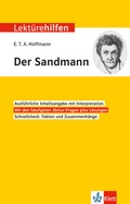 Cover: Klett Lekt&uuml;rehilfen E.T.A. Hoffmann, Der Sandmann - Klett