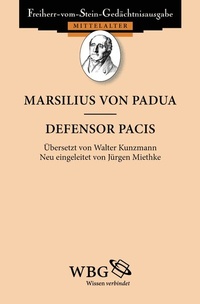 Enlarge image Cover: Marsilius von Padua: Defensor Pacis - wbg Academic in Herder