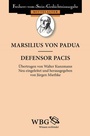 Cover: Defensor Pacis - wbg Academic in Herder