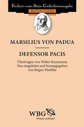 Cover: Defensor Pacis - wbg Academic in Herder
