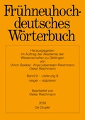 Cover: neiger - objizieren - De Gruyter