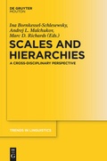 Cover: Scales and Hierarchies - De Gruyter Mouton