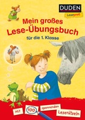 Cover: Duden Leseprofi - Mein gro&szlig;es Lese-&Uuml;bungsbuch f&uuml;r die 1. Klasse - Fischer Sauerl&auml;nder Duden