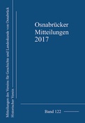 Cover: Osnabr&uuml;cker Mitteilungen - Aschendorff