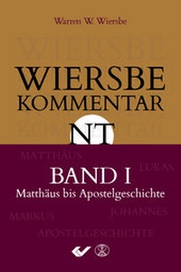 Abbildung von: Wiersbe Kommentar zum Neuen Testament, Band 1 - Christliche Verlagsgesellschaft