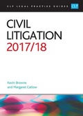 Cover: Civil Litigation 2017/2018 - College of Law Publishing