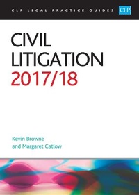 Enlarge image Cover: Civil Litigation 2017/2018 - College of Law Publishing