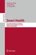 Cover: Smart Health - Springer