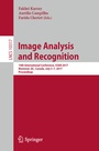 Cover: Image Analysis and Recognition - Springer