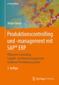 Cover: Produktionscontrolling und -management mit SAP&reg; ERP - Springer Vieweg