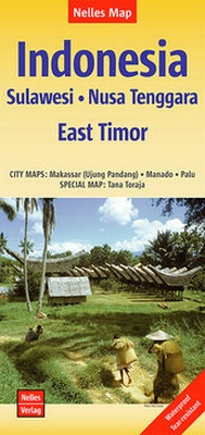 Abbildung von: Nelles Map Landkarte Indonesia: Sulawesi, Nusa Tenggara - East Timor - Nelles