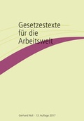 Cover: Gesetzestexte f&uuml;r die Arbeitswelt - ver.di Bildung + Beratung