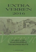 Cover: Extra Verren 2016 - Museumsverein Reutte